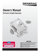Generac XG8000E 0061111 Manual de usuario