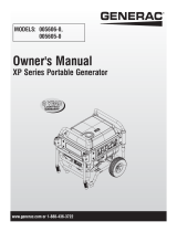 Generac XP6500E 0056050 Manual de usuario