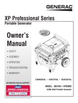 Generac XP8000E 0057081 Manual de usuario