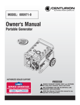 Generac Centurion 5000 005971R0 Manual de usuario