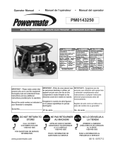 Powermate WX3250 PM0143250R Manual de usuario