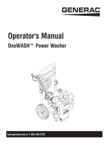 Generac 2000-3000 PSI OneWASH 0064120 Manual de usuario
