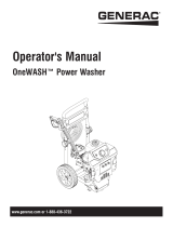 Generac 2000-3000 PSI OneWASH G0064120 Manual de usuario