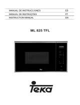 Teka ML 825 TFL Manual de usuario