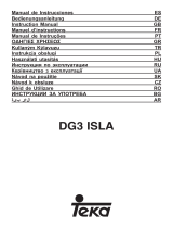 Teka DG3 985 ISLAND Manual de usuario