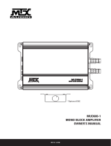 MTX MUD600-1 El manual del propietario