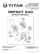 Titan Impact 540 El manual del propietario
