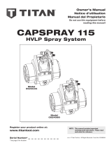 Titan Capspray 115 Manual de usuario