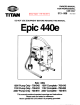 Titan Epic 440e El manual del propietario