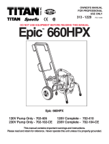 Titan Epic 660HPX El manual del propietario