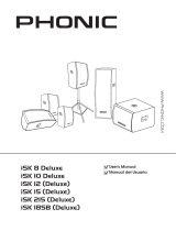 Phonic iSK 15 Deluxe Manual de usuario