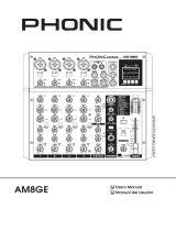 Phonic AM8GE Manual de usuario