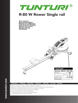 Tunturi R80W El manual del propietario