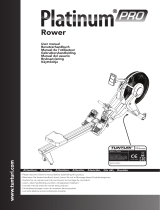 Tunturi Platinum Rower PRO El manual del propietario