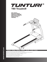Tunturi T80 Treadmill El manual del propietario