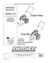 Swisher ST67522BS El manual del propietario