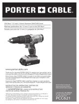 Porter Cable PCC601 Manual de usuario