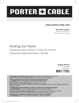 Porter Cable RN175C Manual de usuario