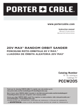 Porter Cable PCCW201 Manual de usuario