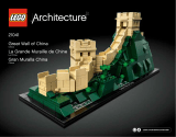 Lego Great Wall of China - 21041 Manual de usuario