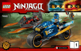 Lego 70622 Ninjago Manual de usuario