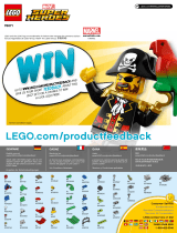 Lego 76071 Marvel superheroes Manual de usuario
