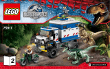 Lego 75917 Jurassic World Manual de usuario