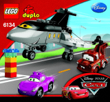 Lego Siddeley Saves the Day - 6134 Manual de usuario