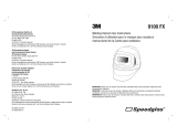 3M Speedglas™ 9100 FX-Air Wide-View Grinding Visor 06-0700-51, Clear, 5 EA/BAG Instrucciones de operación