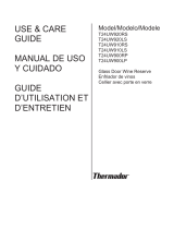 Thermador  T24UW910LS  Manual de usuario