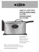 Bella 3.5L Deep Fryer El manual del propietario