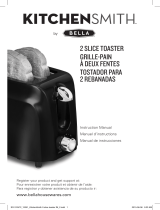 Bella KitchenSmith by  2-Slice Toaster El manual del propietario