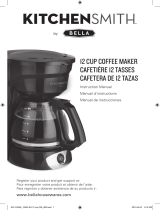 Bella KitchenSmith by  12-Cup Coffee Maker El manual del propietario