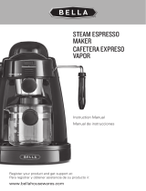 Bella Steam Espresso Maker El manual del propietario