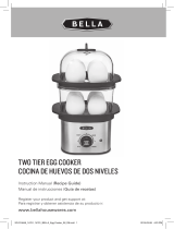 Bella Double Tier Egg Cooker El manual del propietario