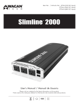Wagan SlimLine AC Inverter 2000 Watt Manual de usuario
