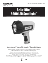 Wagan Brite-Nite™ R600 LED Spotlight Manual de usuario