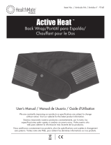 Wagan Active Heat Back Wrap Manual de usuario