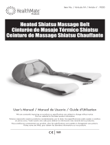 Wagan Heated Shiatsu Massage Belt Manual de usuario