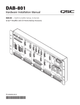 QSC DAB-801 Manual de usuario