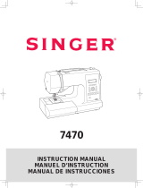 SINGER 7470 El manual del propietario