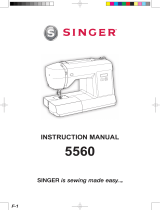 SINGER 5560 El manual del propietario