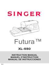 SINGER XL-550 FUTURA El manual del propietario