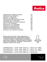 Amica KHF 695 800 S Manual de usuario