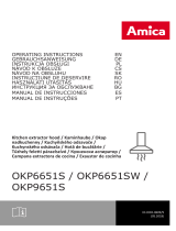 Amica OKP6651SW Manual de usuario