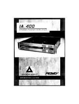 Peavey IA 400 Manual de usuario