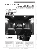 Anthem LTX 300v Manual de usuario