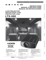 Anthem LTX 500 Manual de usuario