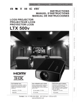 Anthem LTX 500v Manual de usuario