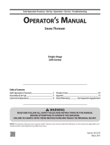 MTD Series 200 Manual de usuario